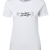 Teachers for Refugees action t-shirt