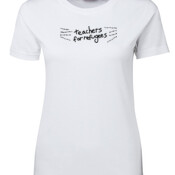 Teachers for Refugees action t-shirt